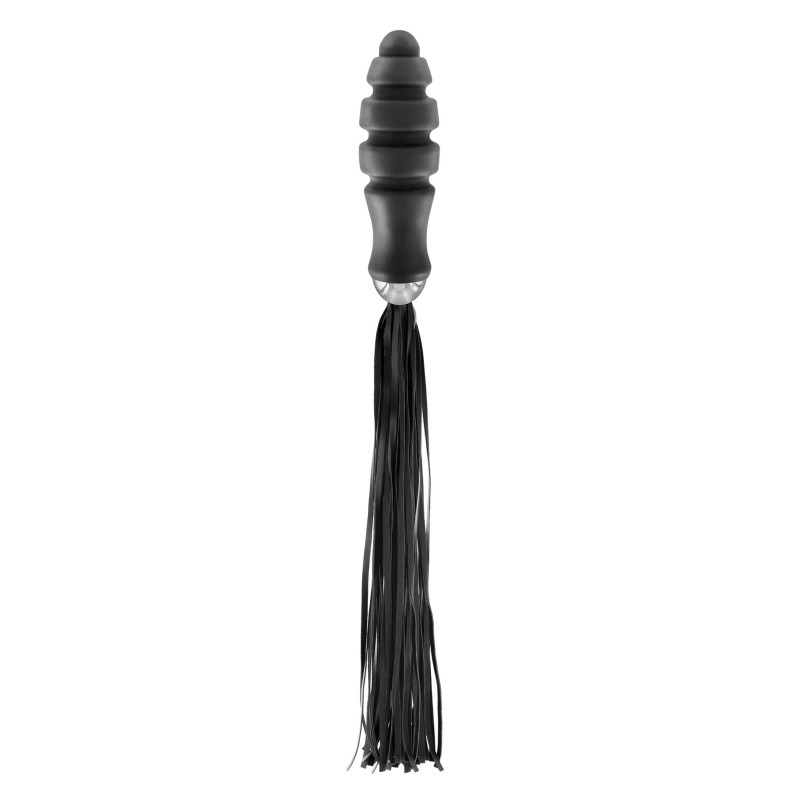 Флоггер с ручкой для проникновения Fetish Tentation Whip with Ogive Handle Флоггер с ручкой для проникновения Fetish Tentation Whip with Ogive Handle