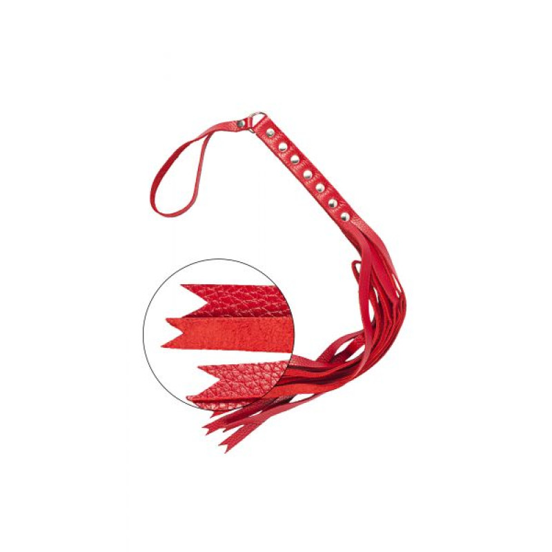 Флогер sLash S&M Fancy Leather Floger 2, Red