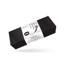 Ошейник с поводком Liebe Seele Black Organosilicon Collar with Leash, экокожа