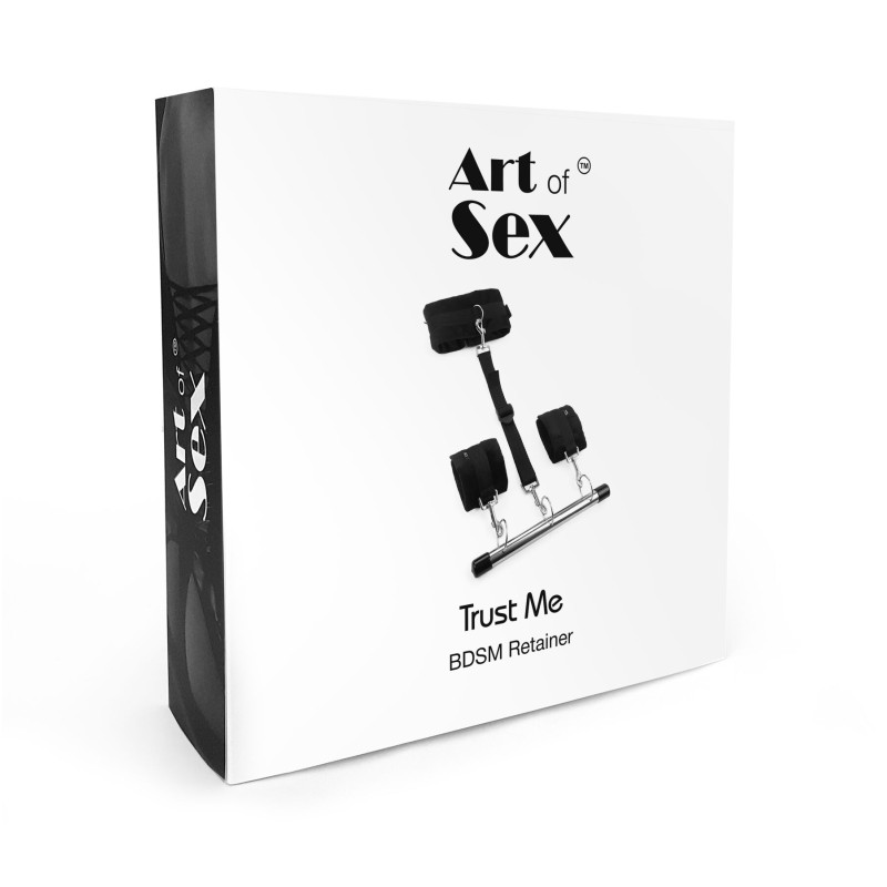 Фіксатор для рук та шиї Art of Sex - Trust me, колір чорний Фіксатор для рук та шиї Art of Sex - Trust me, колір чорний
