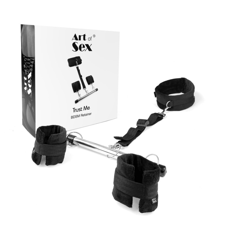 Фіксатор для рук та шиї Art of Sex - Trust me, колір чорний Фіксатор для рук та шиї Art of Sex - Trust me, колір чорний