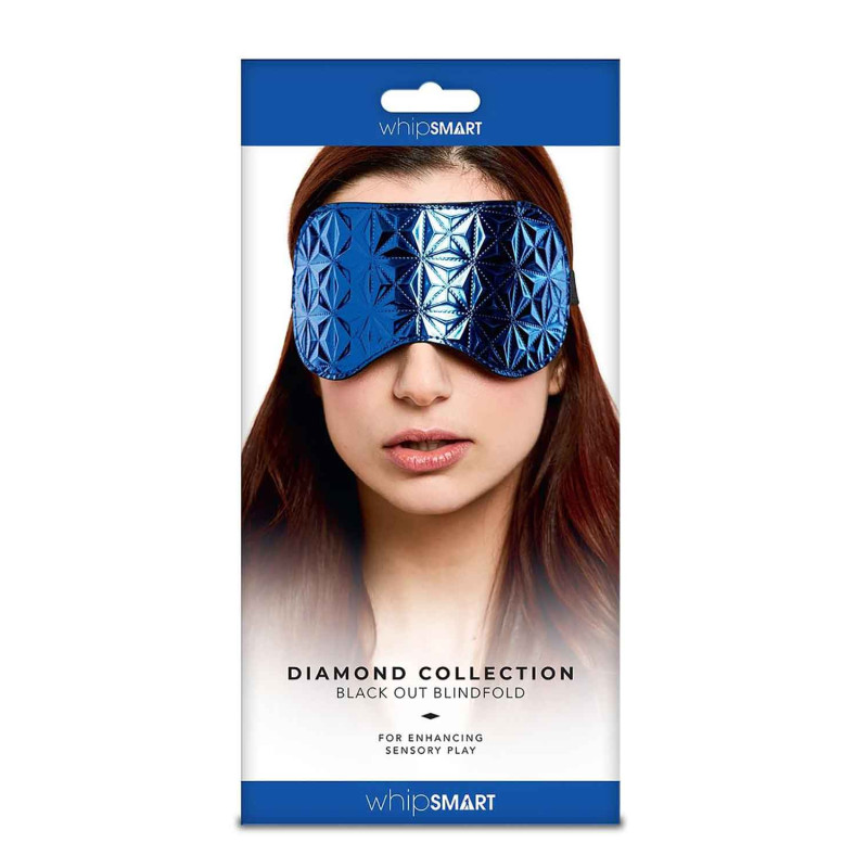 Пов'язка для очей синя Whipsmart DIAMOND EYEMASK BLUE Пов'язка для очей синя Whipsmart DIAMOND EYEMASK BLUE