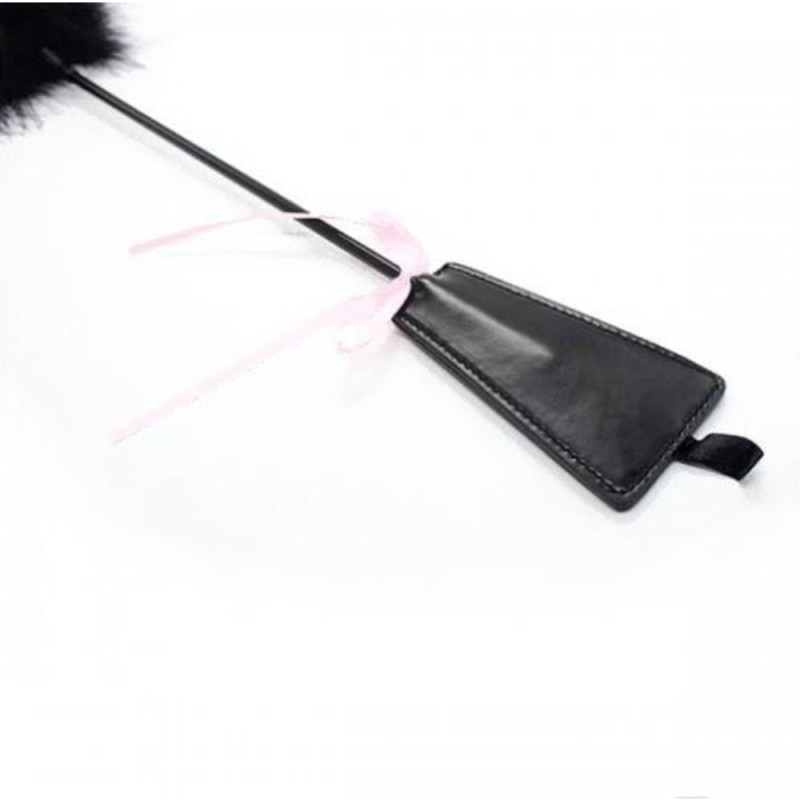 Стек двухсторонний DS Fetish черный с пушком Стек двухсторонний DS Fetish черный с пушком