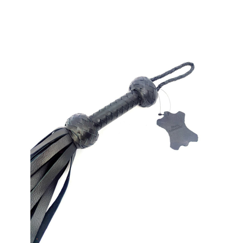 Флогер кожа Ds Fetish Calf Leather Flogger Round Knotting, 45 см Флогер кожа Ds Fetish Calf Leather Flogger Round Knotting, 45 см