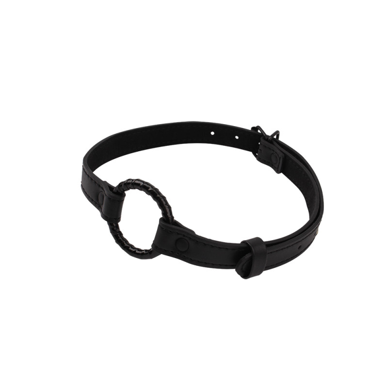 Кляп кільце Chisa Black Metal O-Ring Gag Fierce Euphoria, Чорний Кляп кільце Chisa Black Metal O-Ring Gag Fierce Euphoria, Чорний