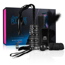 Набір БДСМ Loveboxxx Secret pleasure Chest Crimson Dream чорний