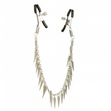 Зажимы на соски Lucky Bay Long Chain с шипами