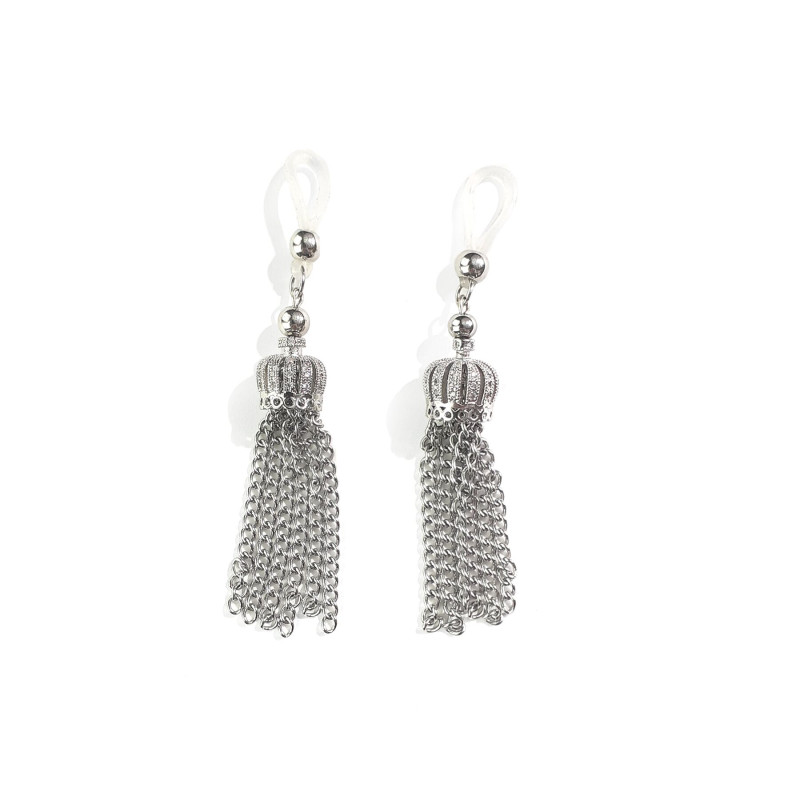 Прикраса для сосків зі стразами Art of Sex - Nipple Clamps Queen Прикраса для сосків зі стразами Art of Sex - Nipple Clamps Queen