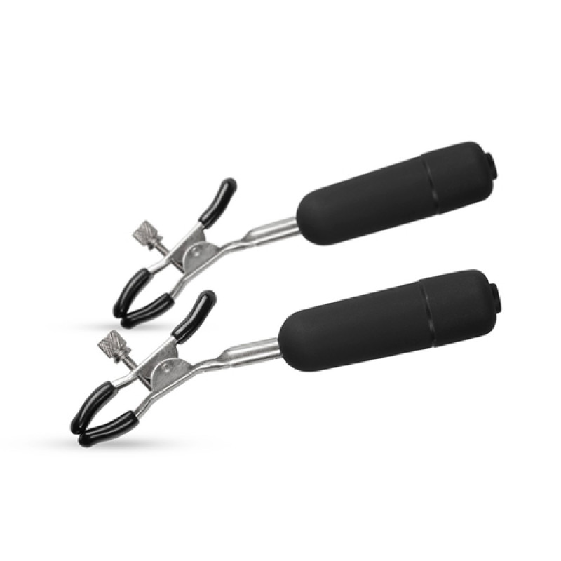 Зажимы для сосков с вибрацией EasyToys Зажимы для сосков с вибрацией EasyToys