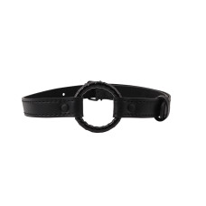 Кляп кільце Chisa Black Metal O-Ring Gag Fierce Euphoria, Чорний