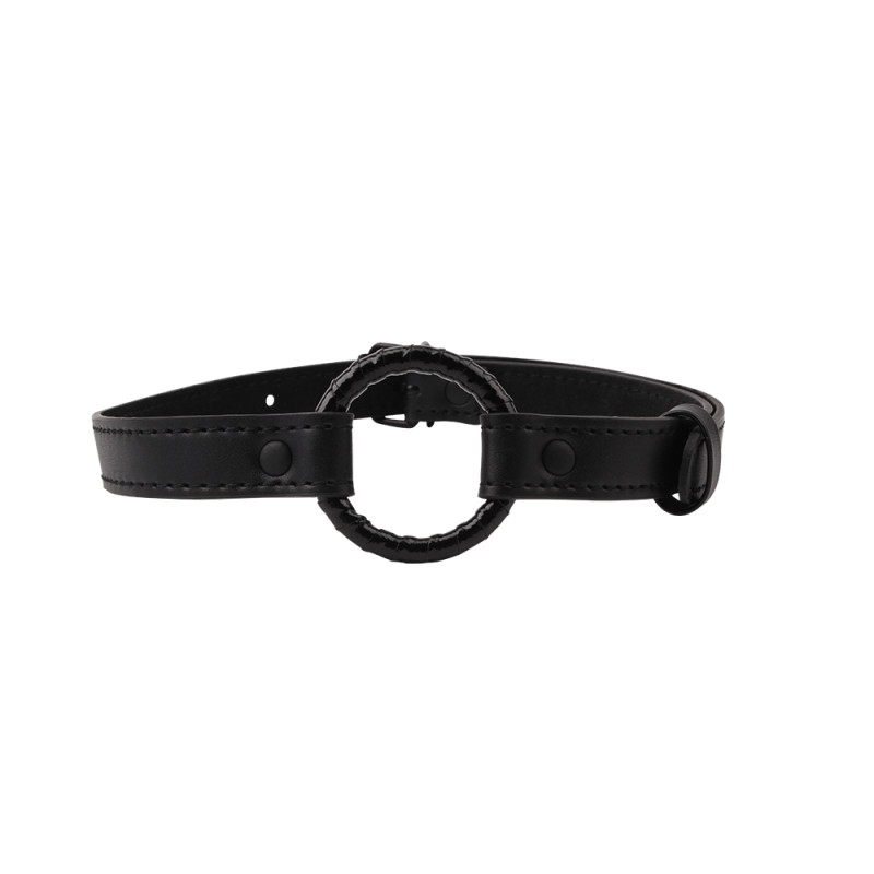 Кляп кільце Chisa Black Metal O-Ring Gag Fierce Euphoria, Чорний Кляп кільце Chisa Black Metal O-Ring Gag Fierce Euphoria, Чорний