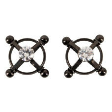 Затискачі на соски Bad Kitty Nipple Jewellery Black