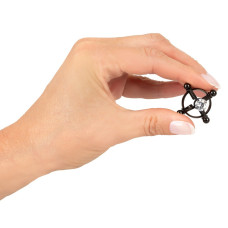 Затискачі на соски Bad Kitty Nipple Jewellery Black