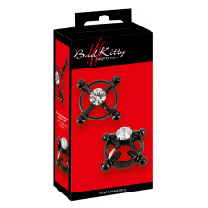 Зажимы на соски Bad Kitty Nipple Jewellery Black