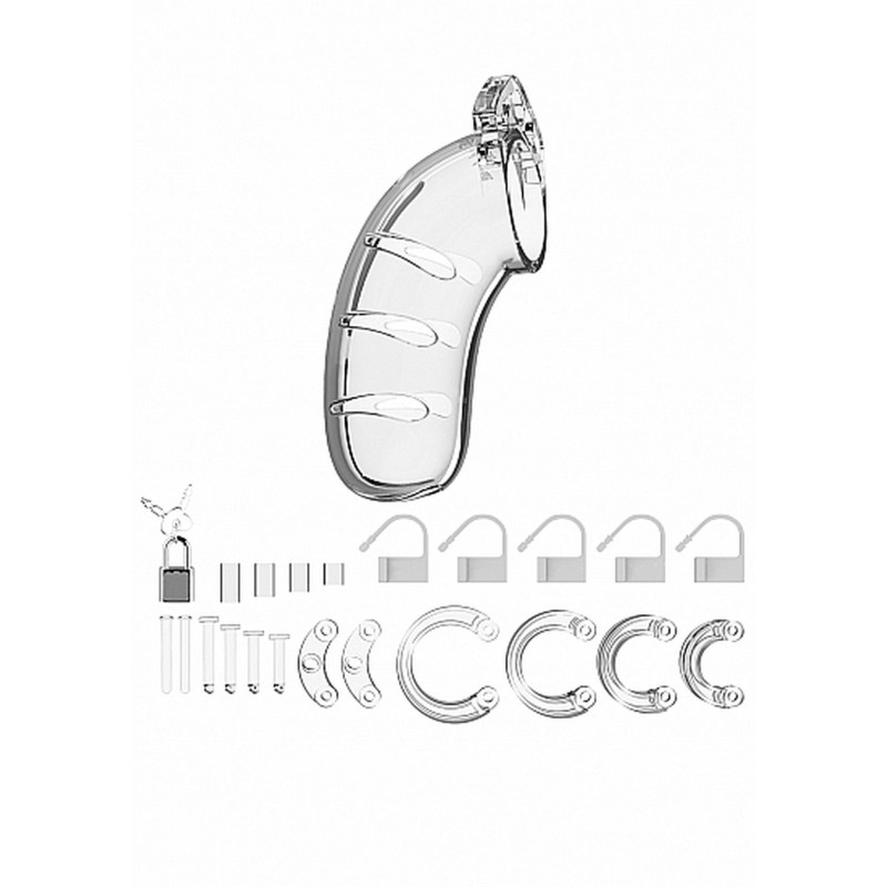 Пояс верности ManCage 03 Chastity Cage прозрачный