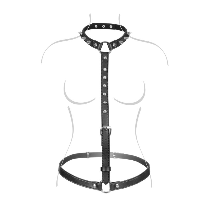 Портупея на тело Fetish Tentation Sexy Adjustable Harness Портупея на тело Fetish Tentation Sexy Adjustable Harness