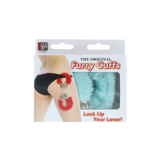 Наручники Dreamtoys Metal Handcuff with Plush Голубые