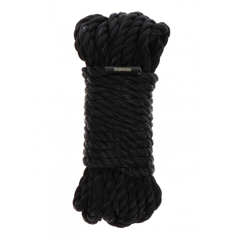 Бондажна мотузка Taboom Bondage Rope, 10 м х 7 мм, чорна Бондажна мотузка Taboom Bondage Rope, 10 м х 7 мм, чорна