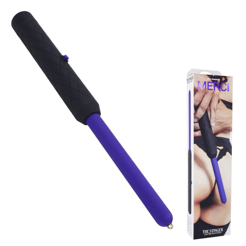 Електростимулятор Doc Johnson Merci - The Stinger - Electro-Play - Wand Електростимулятор Doc Johnson Merci - The Stinger - Electro-Play - Wand