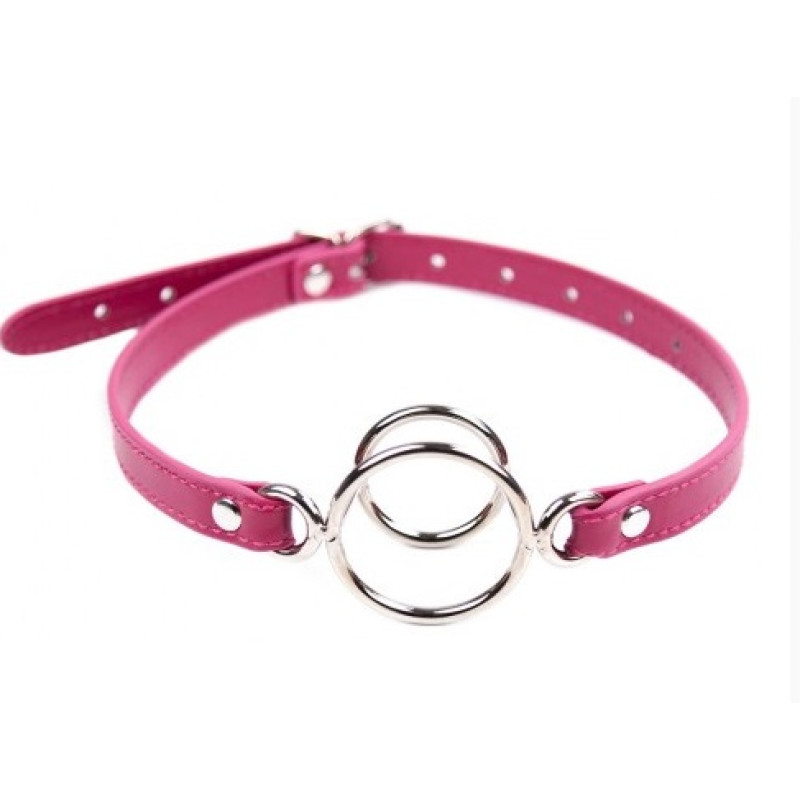 Кляп DS Fetish Metal gag rosa Кляп DS Fetish Metal gag rosa