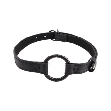 Кляп кільце Chisa Black Metal O-Ring Gag Fierce Euphoria, Чорний