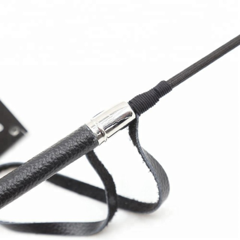 Стек DS Fetish Crop palm black, 56 см Стек DS Fetish Crop palm black, 56 см