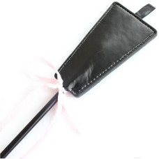 Стек двухсторонний DS Fetish черный с пушком