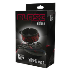 Ошейник с поводком Dreamtoys Blaze Deluxe Collar & Leash