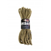 Джутова мотузка для Шибарі Feral Feelings Shibari Rope, 8 м Сіра
