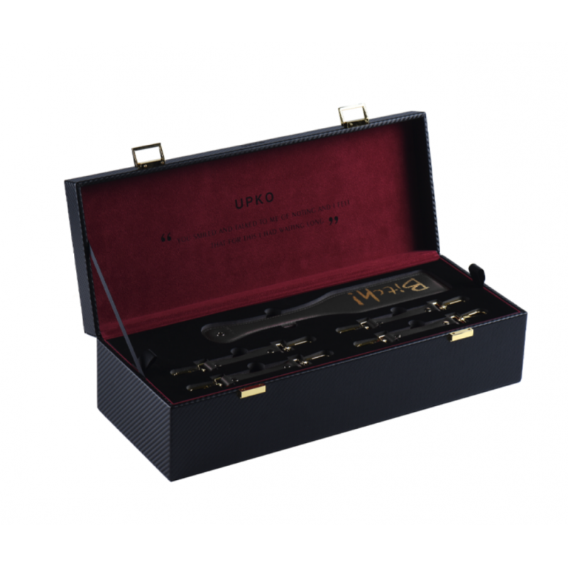 Набір BDSM UPKO Kinky Tools Set Чорний Набір BDSM UPKO Kinky Tools Set Чорний