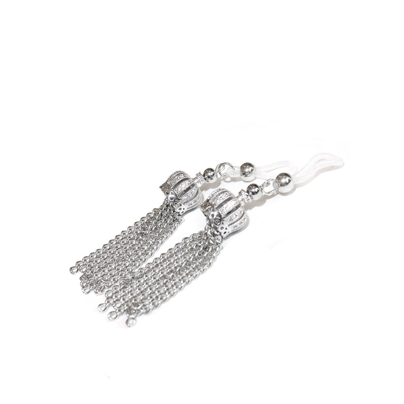 Прикраса для сосків зі стразами Art of Sex - Nipple Clamps Queen Прикраса для сосків зі стразами Art of Sex - Nipple Clamps Queen