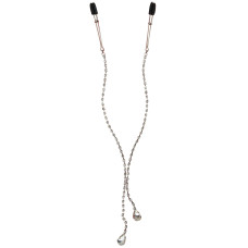 Украшение цепочка с зажимами для сосков Sportsheets Midnight Teardrop Nipple Clips