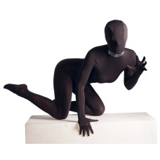 Нашийник широкий, зі стразами Bad Kitty Чорний