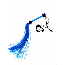 Флогер мини силикон DS Fetish, голубой, 37 см