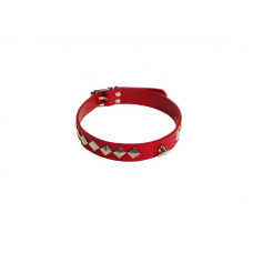 Нашийник sLash SUB Leather Choker, Red