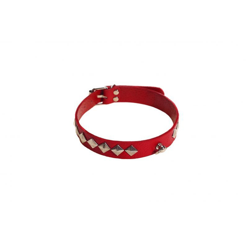 Нашийник sLash SUB Leather Choker, Red Нашийник sLash SUB Leather Choker, Red