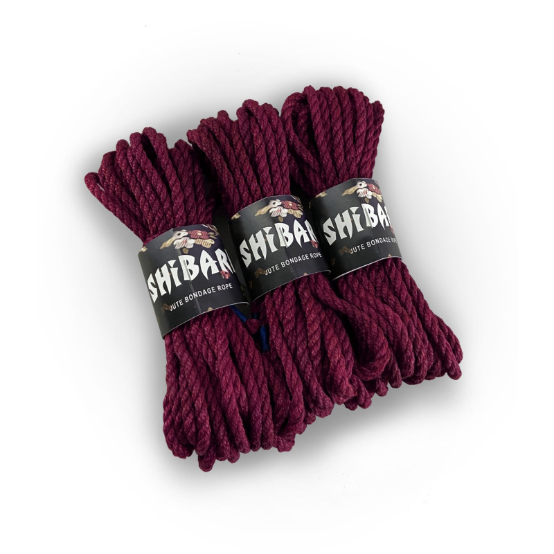 Джутовая веревка для Шибари Feral Feelings Shibari Rope, 8 м Фиолетовая Джутовая веревка для Шибари Feral Feelings Shibari Rope, 8 м Фиолетовая