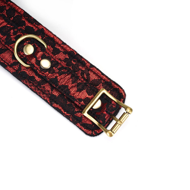 Наручники Liebe Seele Victorian Garden Wrist Cuff, кольца и соединительная цепочка Наручники Liebe Seele Victorian Garden Wrist Cuff, кольца и соединительная цепочка