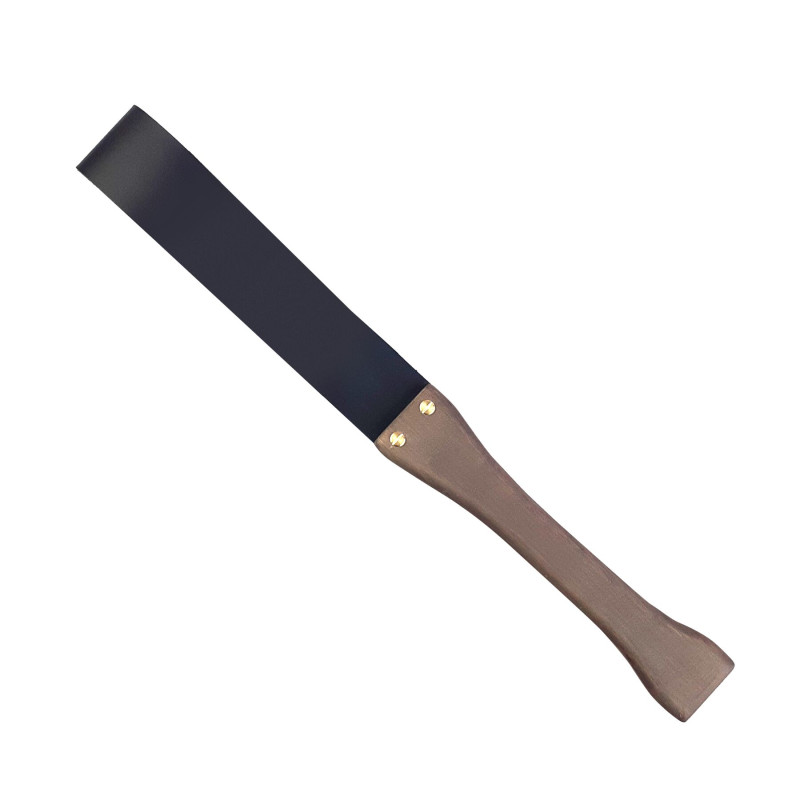 Ляскалка Art of Sex - BDSM з дерев'яною ручкою, натуральна шкіра Ляскалка Art of Sex - BDSM з дерев'яною ручкою, натуральна шкіра