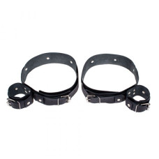 Фиксатор для запястий и бедер sLash Fixation Me Thigh, Smooth Black