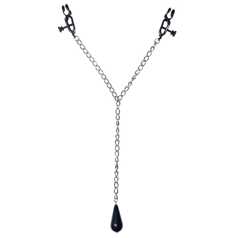Зажимы для сосков Bad Kitty Nipple Weights Серебристые Зажимы для сосков Bad Kitty Nipple Weights Серебристые