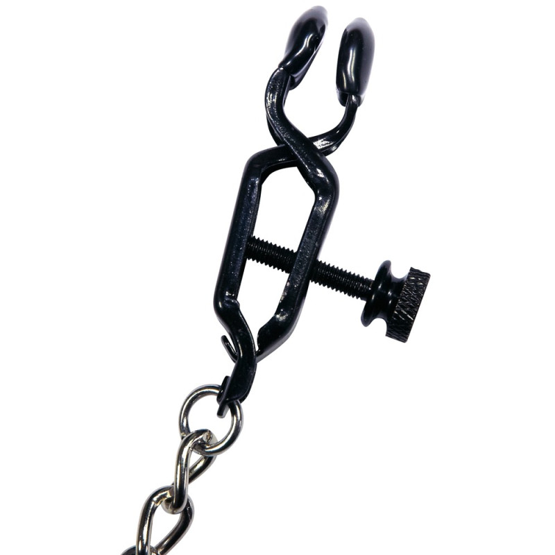 Зажимы для сосков Bad Kitty Nipple Weights Серебристые Зажимы для сосков Bad Kitty Nipple Weights Серебристые