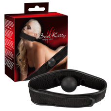 Кляп Bad Kitty Gag with inner dildo Черный