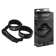 Наручники StRubber STEAMY SHADES Control Cuffs with Bag Handle