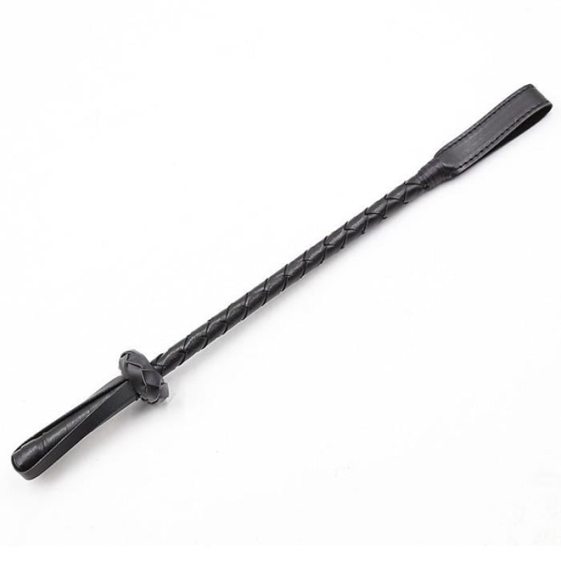 Стек DS Fetish экокожа, черный, 70 см Стек DS Fetish экокожа, черный, 70 см