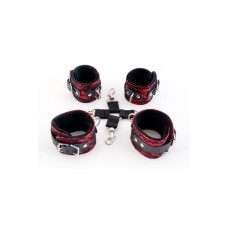 Мереживний бондажний комплект Toyfa Marcus червоний