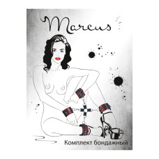 Мереживний бондажний комплект Toyfa Marcus червоний