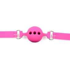 Кляп DS Fetish Mouth Silicone gag M pink