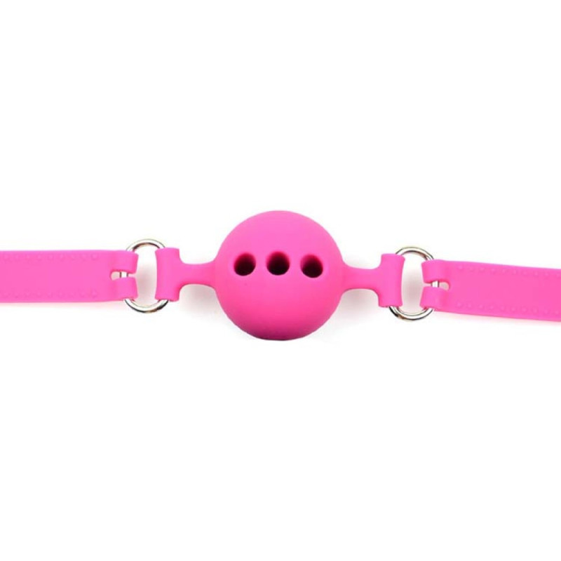 Кляп DS Fetish Mouth Silicone gag M pink Кляп DS Fetish Mouth Silicone gag M pink