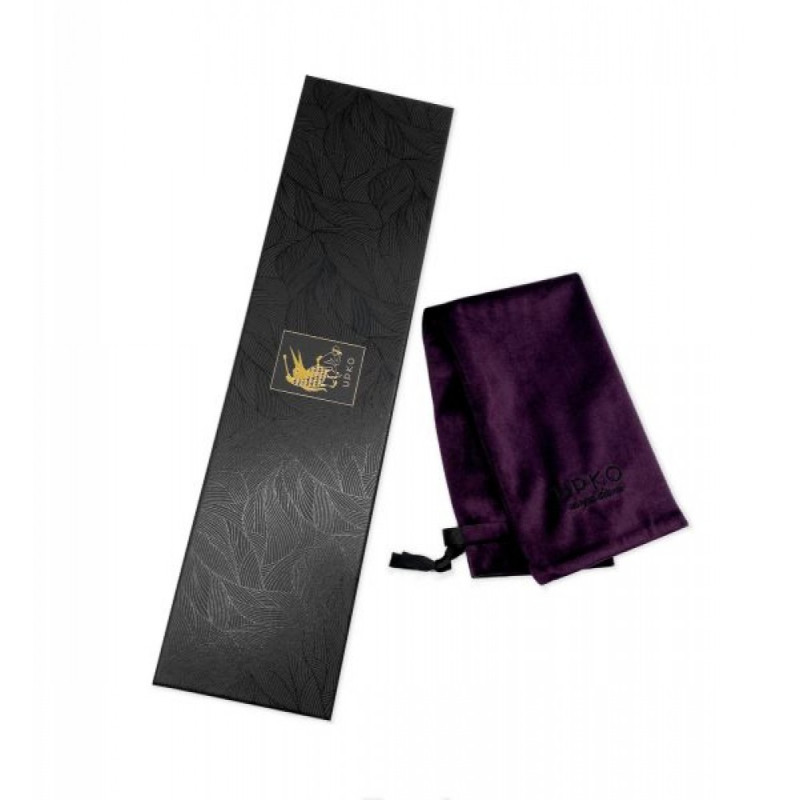 Паддл UPKO Bitch!, італійська шкіра, Чорний Паддл UPKO Bitch!, італійська шкіра, Чорний